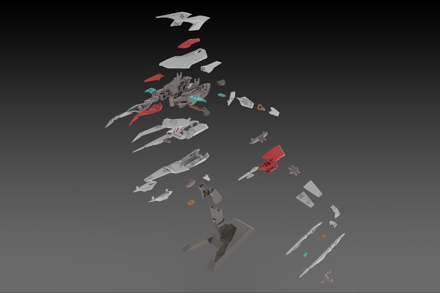 1/144  �ٶ��̾ - �ǹ�ȣũ 3F-1B �����̽� ������ [4582362385262]