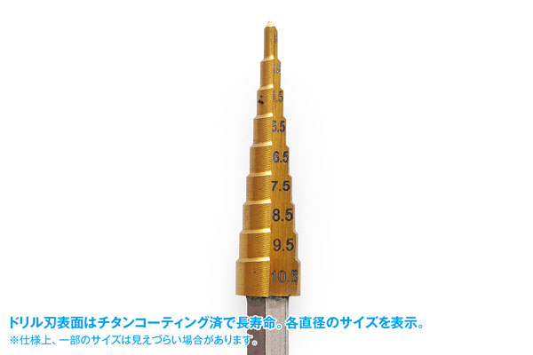 HT-532 HG ���� �帱 ��ǰ(2.5~10.5mm) [4943209385324]