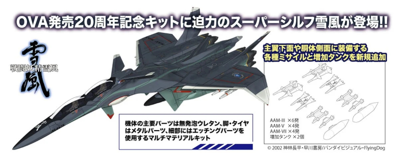 1/72 �������� ��Űī�� - ���� ���� ��Űī�� AAM-III/AAM-VII �̻��� �μ� [4���԰��Ϸ�] [4545782084290]