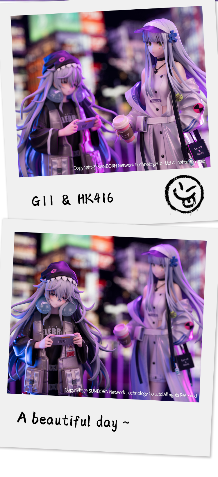 1/7 �ҳ����� - HK416 ȭ��Ʈ �ױ׷δ�Ver. [4573451878864]