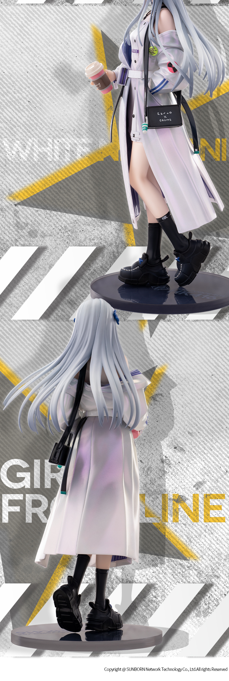 1/7 �ҳ����� - HK416 ȭ��Ʈ �ױ׷δ�Ver. [4573451878864]