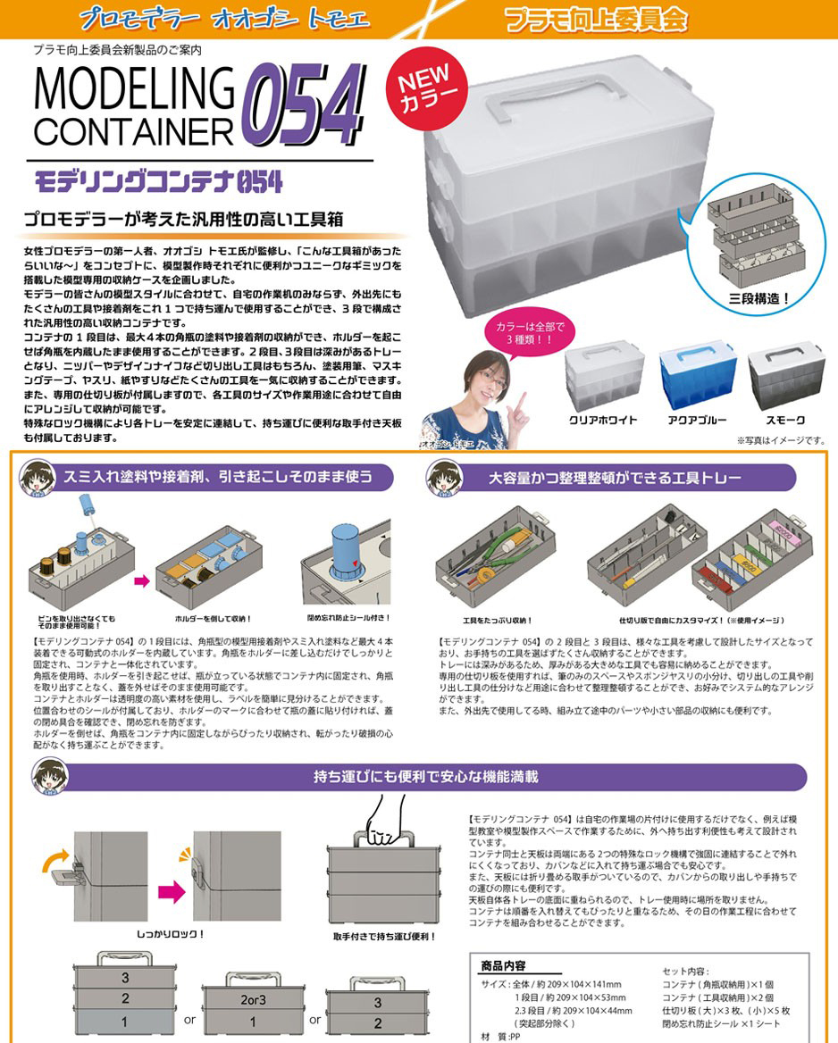 �𵨸� �����̳� 054(Ŭ����ȭ��Ʈ) [4580474577674]