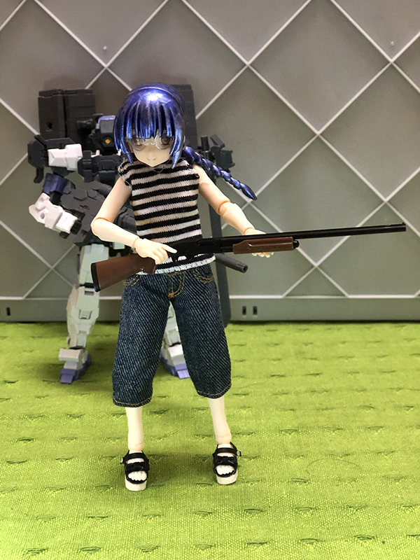 [��Ʋ�Ƹ�][LA055] 1/12 M870 Ÿ�� �ϵ��� [4���԰�����] [4543736306962]