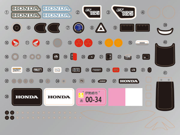 1/12 ȥ�� CT125(���� Ŀ��) �̵���Ʈ ����/Ŀ���� �÷� ���� [6���԰��Ϸ�] [4968728142159]