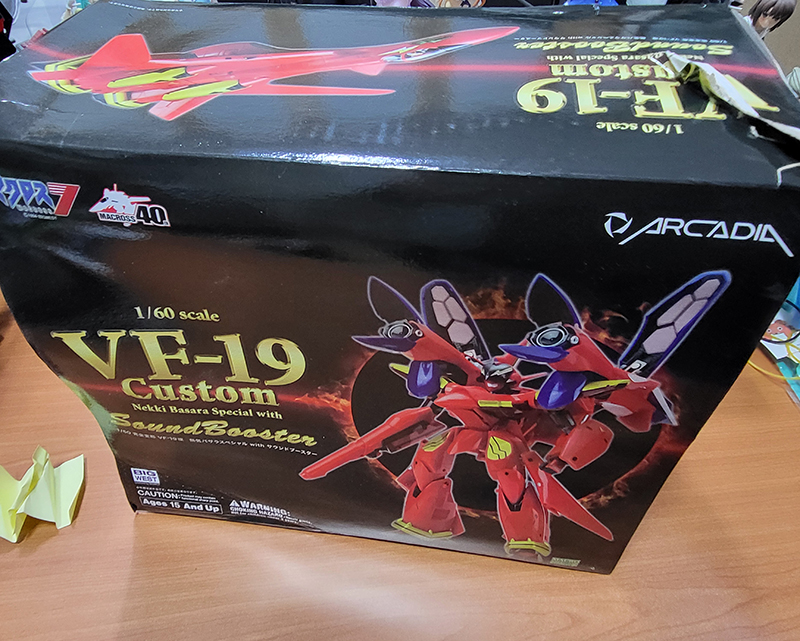 [����ǰ] ��ũ�ν�7 1/60 VF-19�� ���̾� ��Ű�� ��Ű �ٻ�� ����� with ����ν��� [4582482821657]