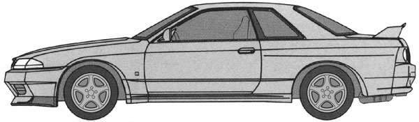 1/24 �̴ϼ�D - ��ī�̶���GT-R V ����2(BNR32) ��ī���� Ÿ�ɽ� [25��1���԰��Ϸ�] [4968728183916]