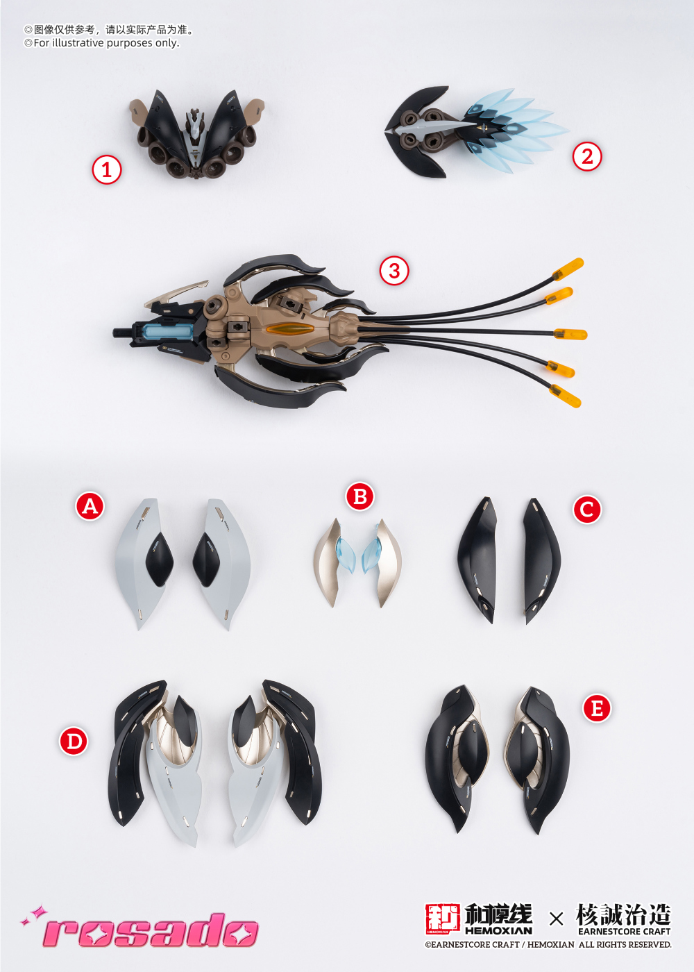 1/10 Rosado Project ��ȭ ���� Mk3 [11���԰��Ϸ�][6975406890293]