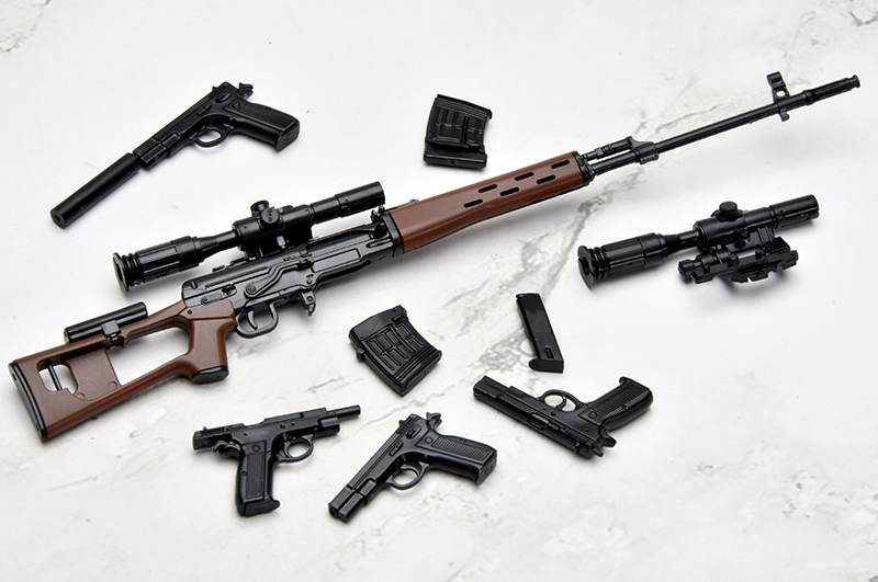 [����] [��Ʋ�Ƹ�][LAGG02] 1/12 �ǽ����� �� - ���� SVD/Cz75Ÿ�� [4543736335931]