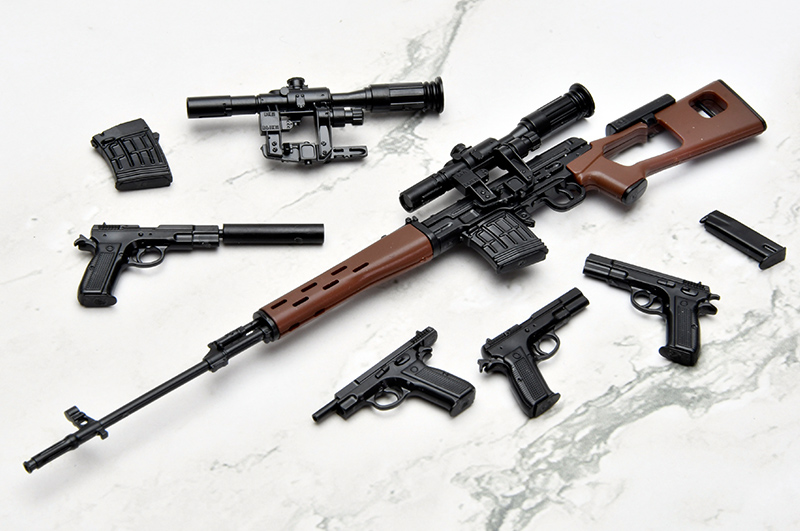 [����] [��Ʋ�Ƹ�][LAGG02] 1/12 �ǽ����� �� - ���� SVD/Cz75Ÿ�� [4543736335931]