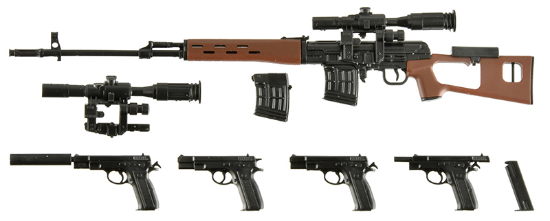 [����] [��Ʋ�Ƹ�][LAGG02] 1/12 �ǽ����� �� - ���� SVD/Cz75Ÿ�� [4543736335931]